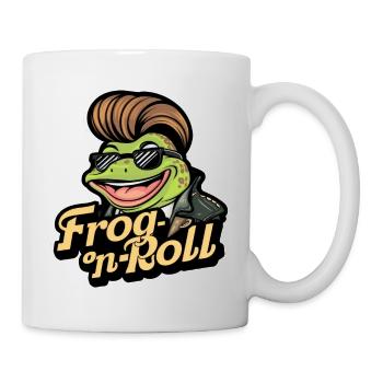 Frog N Roll Design - Tasse - Weiß - Rechts