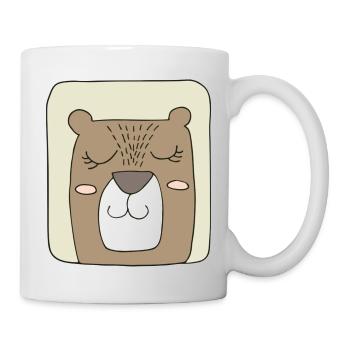 ourse - Mug blanc - blanc - Droite