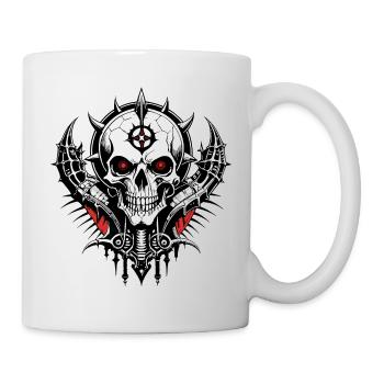 Demon Skull // Demonic Skull FS0164 - Mug - white - Right