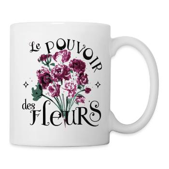 Le pouvoir des fleurs - Mug - white - Right