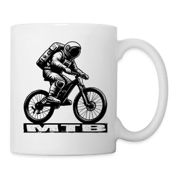 MTB Bike - Tasse - Weiß - Rechts