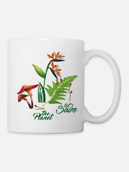 Save the Planet Forest - Mug - white