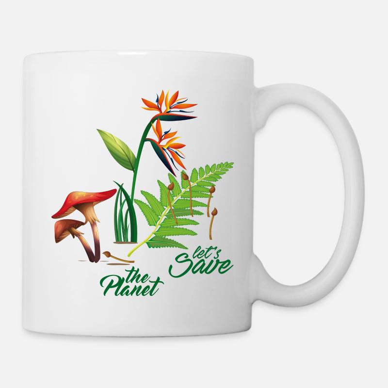 Save the Planet Forest - Mug - white