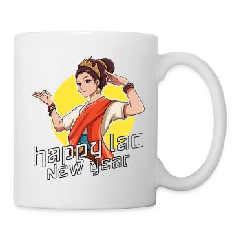 Laos Laote Laoten Lao Neujahr I Geschenk - Tasse - Weiß - Rechts