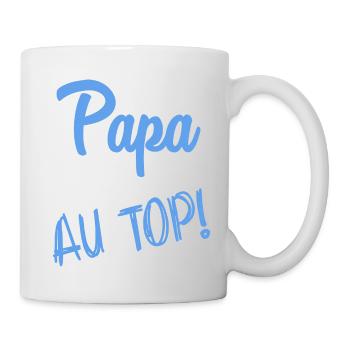 HAPPY FATHER'S DAY. DAD. FATHER'S DAY - Mug - white - Right