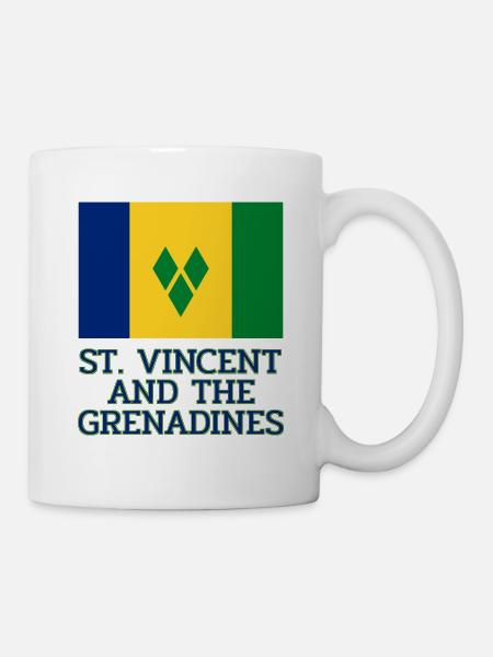 Saint-Vincent - Kingstown - Caraïbes - Antilles - Mug blanc - blanc