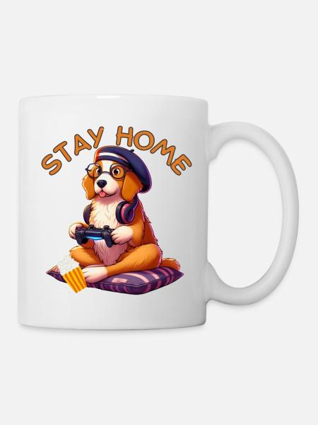 Chien Mignon - Mug blanc - blanc