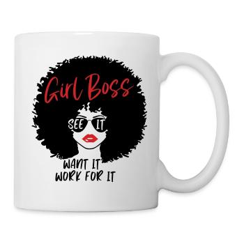 MOMLIFE Mama Design Mutterherz Mutterlieb - Tasse - Weiß - Rechts