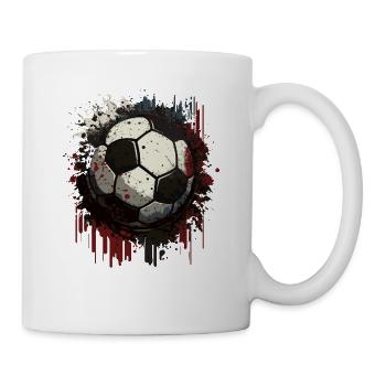 Football - Mug blanc - blanc - Droite