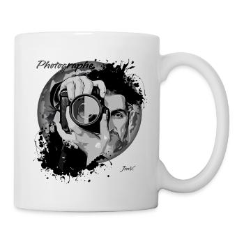 Photographe l instant présent - Mug blanc - blanc - Droite