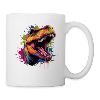 Dinosaure T-Rex - Mug blanc - blanc - Droite