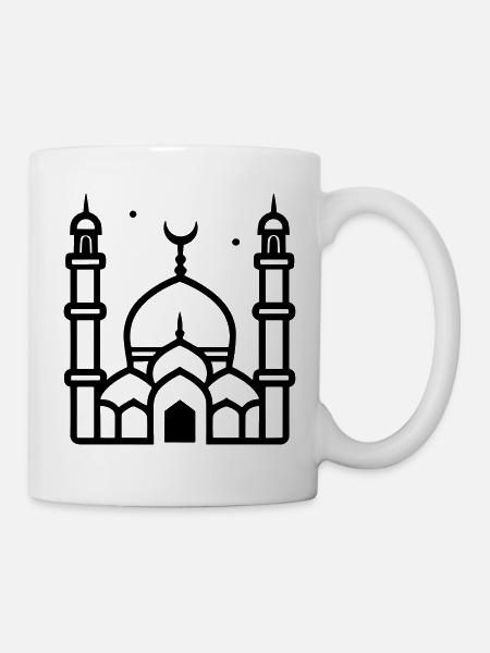 Moschee - Tasse - Weiß