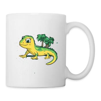 This Guy Loves Lizards - Tasse - Weiß - Rechts