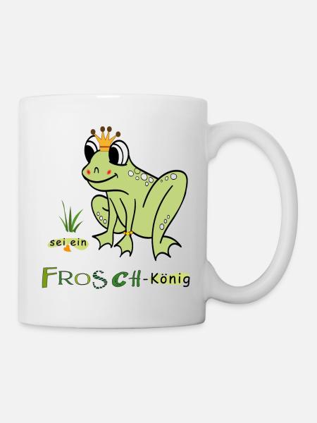 Grenouille Prince Grenouille - Mug blanc - blanc