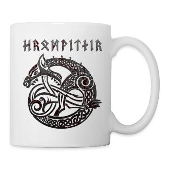 Vikings norden valhalla suède scandinavia flaga - Mug blanc - blanc - Droite