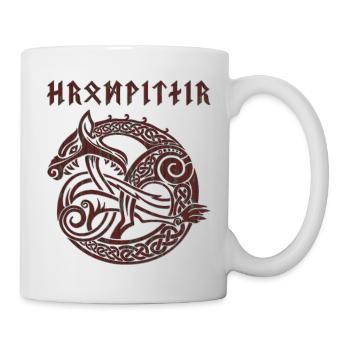 Vikings norden valhalla suède scandinavia flaga - Mug blanc - blanc - Droite
