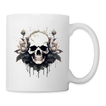 Rebell Skull - Tasse - Weiß - Rechts
