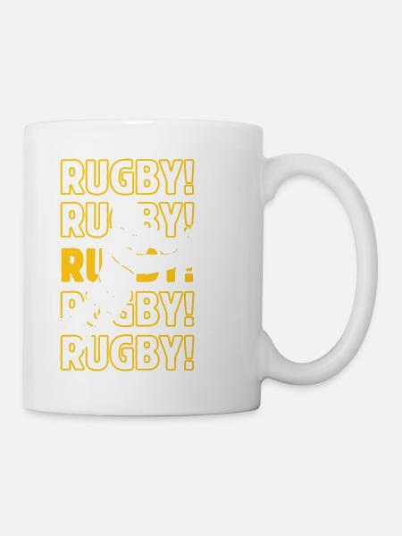 Rugby rugby rugby - Mug - white