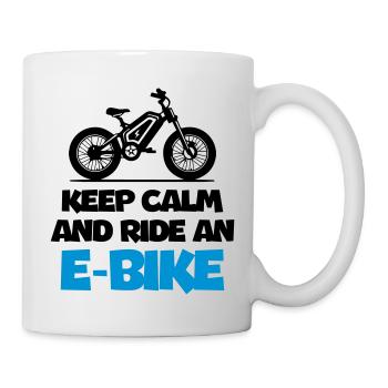Keep Calm and Ride An E Bike - Mug - white - Right