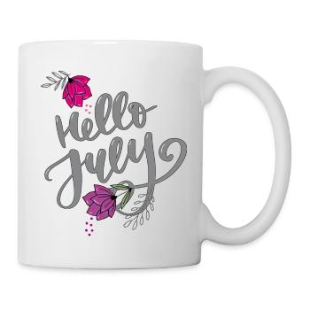 Hello July Month July - Mug - white - Right