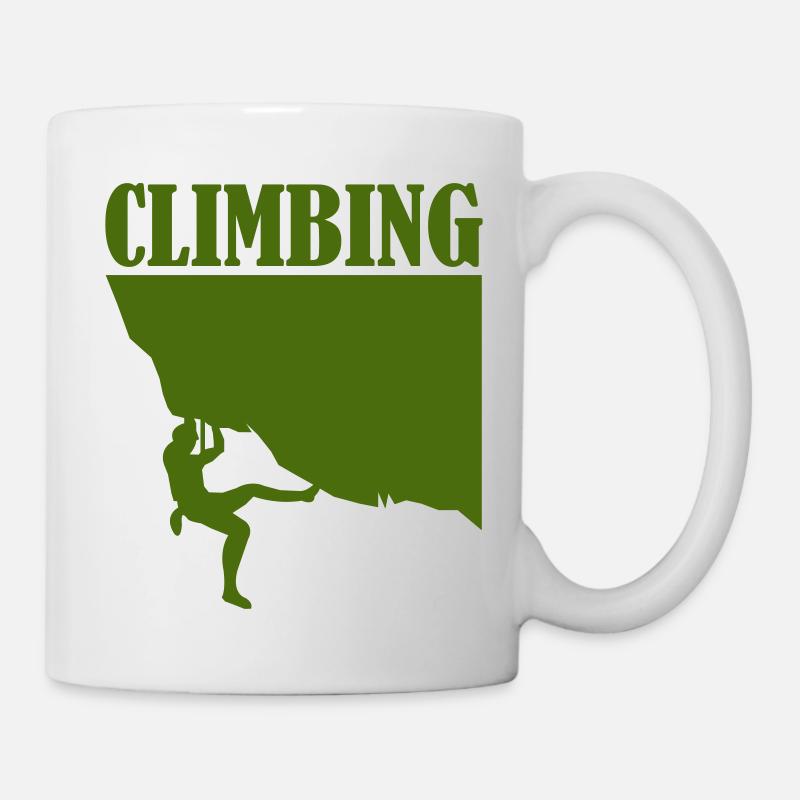 climbing - Tasse - Weiß
