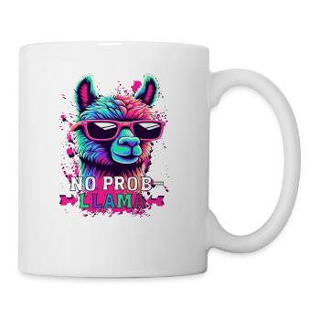 no probllama no problem lama alpaca alpaca sweet - Mug - white - Right