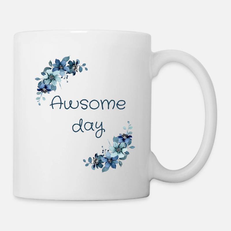 Superbe jour 3 - Mug blanc - blanc
