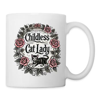 Childless Cat Lady - Mug - white - Right