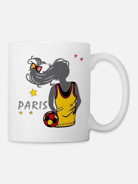 Fußball Germany - Tasse - Weiß
