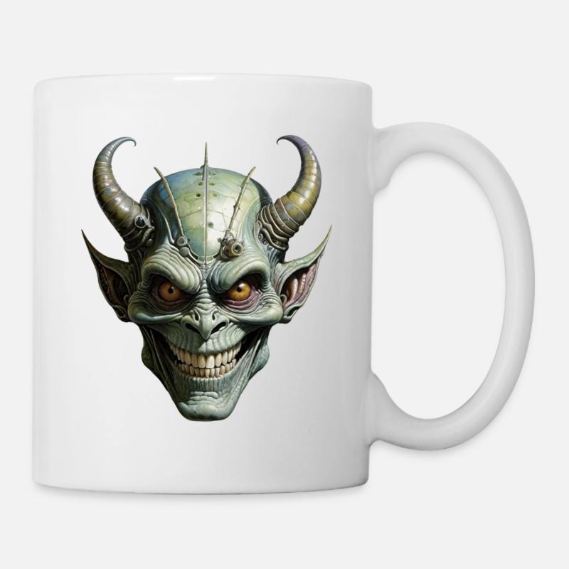 Der Abgrundwächter - Tasse - Weiß