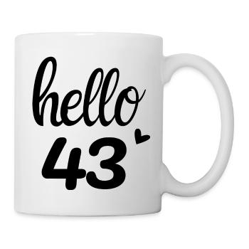 Hello 43 - Mug - white - Right