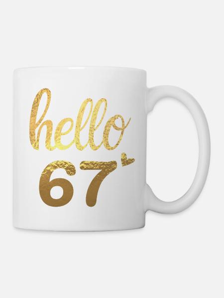Hello 67 doré - Kop/krus - hvid