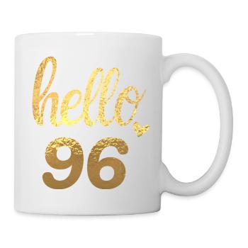 Hello 96 gold - Mug - white - Right