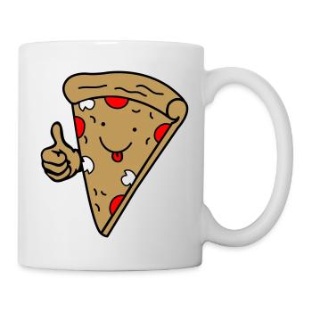 Pizza Comic 02 - Mug - white - Right