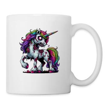 Halloween Licorne Zombie Fantasy Costume d’Halloween - Mug blanc - blanc - Droite