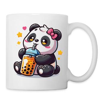 Bubble Tea Mignon Panda Anime Kawaii Cadeau - Mug blanc - blanc - Droite
