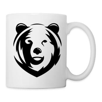 ours - Mug blanc - blanc - Droite