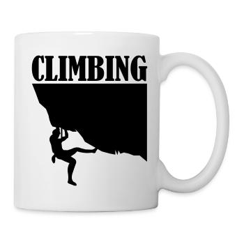 climbing - Mug - white - Right