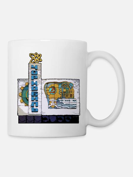 Tchernobyl City Limits Bienvenue - Mug blanc - blanc