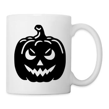 Citrouille - Mug blanc - blanc - Droite