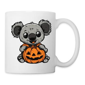 Koala Halloween Bande Dessinée Drôle - Mug blanc - blanc - Droite