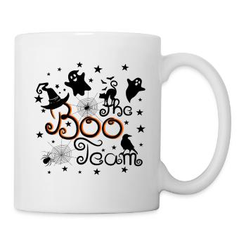 the Boo Team Halloween - Mug - white - Right