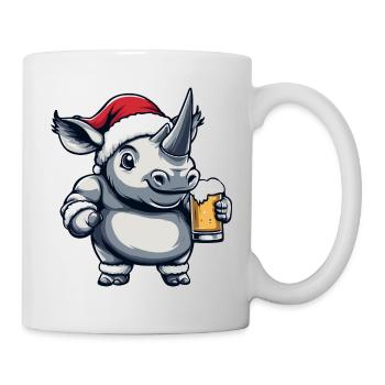 Bière Rhino Noël Noël - Mug blanc - blanc - Droite