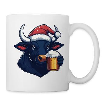 Taurus Bière Noël Noël - Mug blanc - blanc - Droite