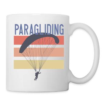 Paragliding & Gleitschirmfliegen - Mug - white - Right