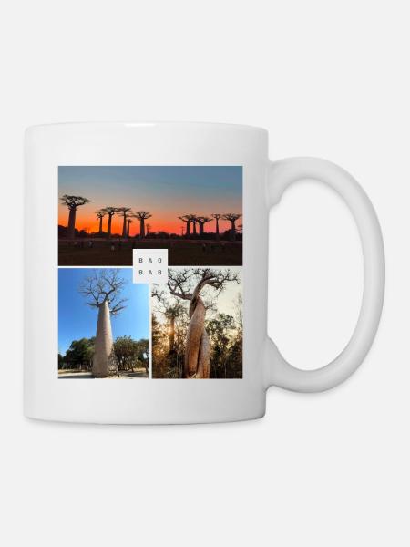 Baobab from Madagascar - Mug - white