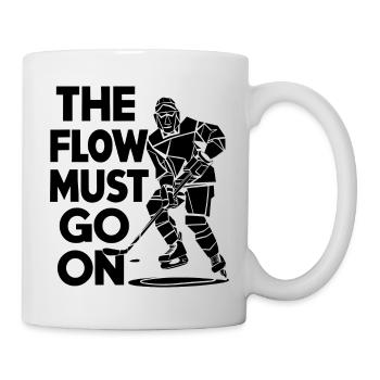 Hockey-Liebe – Der Flow geht weiter - Tasse - Weiß - Rechts
