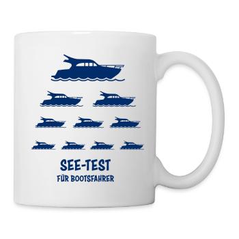 SEETEST - Tasse - Weiß - Rechts