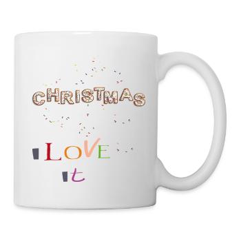 Christmas i love it - Mug - white - Right