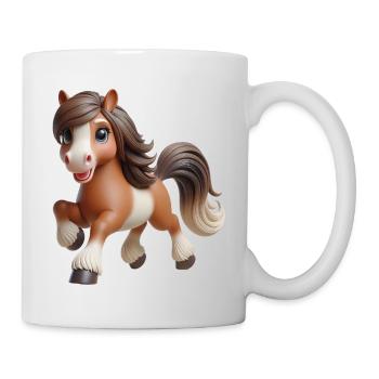 Cheval 1 - Mug blanc - blanc - Droite